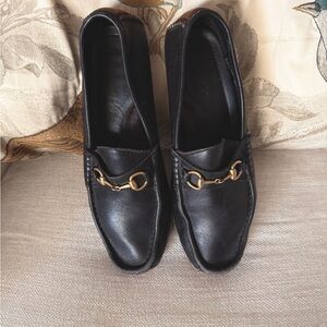 🎀 RARE GUCCI LOAFERS DRIVER SHOES HORSEBIT 8M 🎀